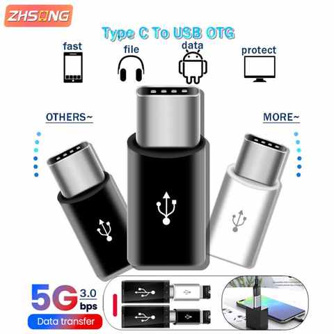 Адаптер ZHSONG Micro USB на Type-C, адаптер для телефона, разъем Micro USB для Huawei, Xiaomi, Samsung Galaxy A7, адаптер USB Type C 1005004346464127