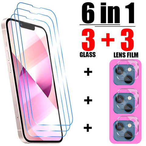 6 в 1 закаленное стекло для iPhone 13 12 11 Pro Max Mini Camera, пленка для объектива для iPhone X XS XR Max 7 8 6S Plus SE 2020, стекло 1005004374359519