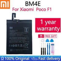 Оригинальный аккумулятор для телефона Xiao Mi BM4E для Xiaomi Mi Pocophone Poco F1 3900 мАч, сменные батареи, Бесплатные инструменты 1005004472089779