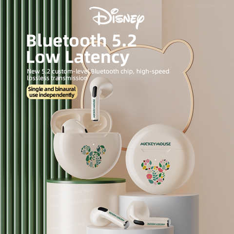 Беспроводные наушники-вкладыши Disney F9, Bluetooth 5,2, HD-вызов, с микрофоном, стерео, Hi-Fi 1005004488279069
