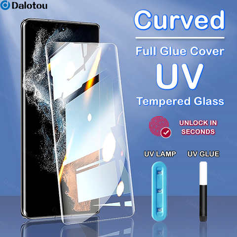 Защитное стекло, закаленное стекло для Samsung Galaxy S22 Ultra S21 S20 FE S10 S10E S8 S9 Note 20 10 9 8 Plus 1005004493310598