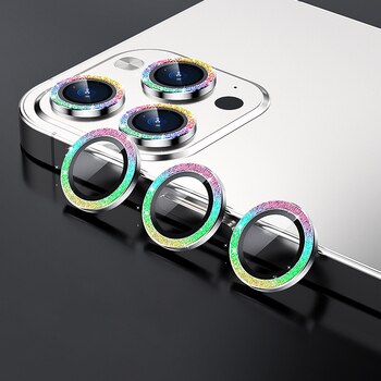 Алмазный Блеск Защита объектива камеры для iPhone 11 12 13 Pro Max Mini металлическое кольцо объектива Стекло для iPhone 13 Pro Max защита 1005004504621749