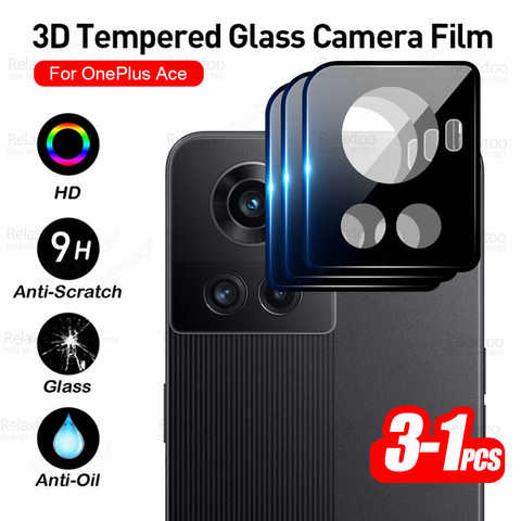 Чехол для OnePlus ACE 3-1 шт 3D защита задней камеры кольцо из закаленного стекла для OnePlus 10R One Plus 10 R 5G задняя крышка для объектива Funda 1005004505140621