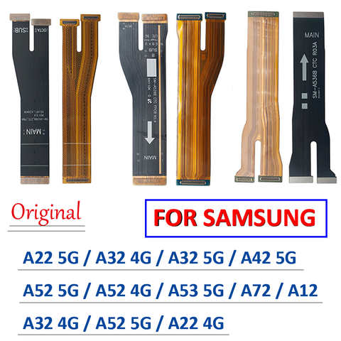 Оригинальная запасная материнская плата с гибким кабелем для Samsung Galaxy A21 A72 A22 A33 A42 A52 A32 4G A53 1005004536161868