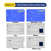 Трафарет Mechanic iBGA 13 Max 14 в 1 для реболлинга BGA, платформа для iPhone X-14 pro max, материнская плата, средний шаблон для переделки оловянной сетки 1005004560398241