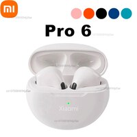 Беспроводные наушники XIAOMI Pro 6 TWS, стереонаушники, Bluetooth-гарнитура, шумоподавляющие наушники, спортивные наушники с микрофоном для IOS и Android 1005004638564727