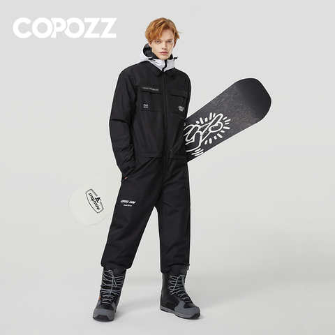 COPOZZ горнолыжный костюм женс мужской，женский сноуборд анорак，лыжный костюм женский мужско，горнолыжная куртка муж，сноубордический костюм комбинезон горнолыжний，зимний лыжный комплект Ветрозащитный водонепроницаемый 1005004658574873