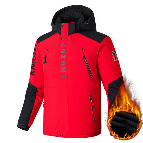 2022 мужская зимняя куртка с капюшоном, Флисовая теплая парка, Мужская Черная плюшевая куртка, Мужская Верхняя одежда большого размера 9XL, ветрозащитная Осенняя анорак 1005004702844375