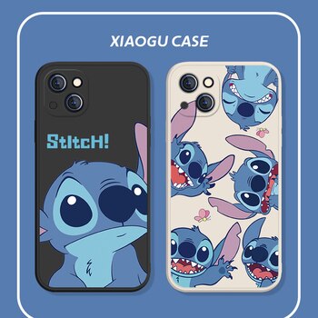 Чехлы для телефонов Disney Stitch для iPhone 11 12 Pro MAX 6S 7 8 Plus XS MAX 12 13 Mini X XR SE 2020, мягкий чехол из ТПУ 1005004731080311