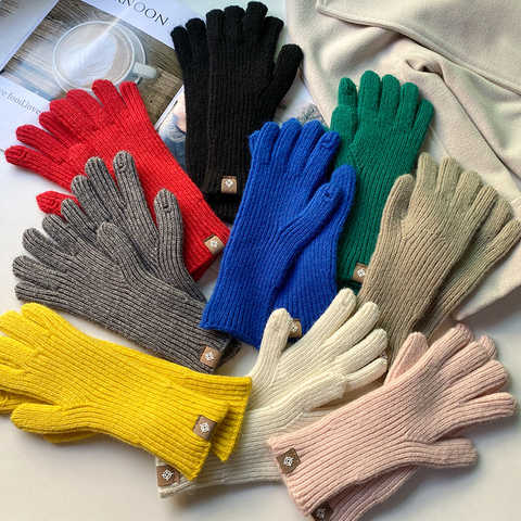 Женская трикотажная перчатка с полупальцами 1005004757283910