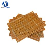 5 шт. DIY Прототип бумаги PCB универсальная плата 5*7 см 5*7 см 5x7 см 5x7 см 5x7 Diy электронная для модульной платы для точки-точки DIY 1852179981