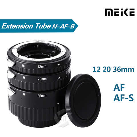 Макрокольца Meike N-AF1-B с автофокусом для длинной выдержки для Nikon D7100 D7000 D5100 D5300 D3100 D800 D600 D300s D300 D90 D80 32250166614