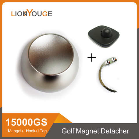 Оригинальный магнитный съемник для гольфа 15000GS EAS, съемник для этикеток, Универсальный Магнит Eas, съемник для гольфа, защитный замок с 1 крючком, 1 биркой 32421481160
