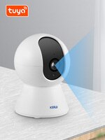 KERUI 1080P 3MP Tuya Smart Мини умный дом Wi-Fi IP-камера Внутренняя Беспроводная безопасность Домашняя камера видеонаблюдения видеонаблюдение фотоаппарат 2MP Автоматическое слежение за ночным видением 32549161202