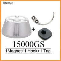 Универсальный Магнитный Съемник 15000GS, съемник бирок, магнит, 1 крюк, съемник бирок, тканевый Съемник бирок безопасности для систем EAS 32605617027