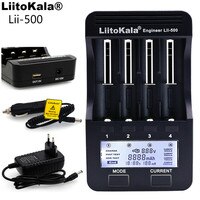 Liitokala lii500 ЖК-дисплей Зарядное устройство для 3.7 В 18650 26650 18500 18640 цилиндрическая литий Батареи, 1.2 В AA AAA NiMH Батарея Зарядное устройство 32659455238