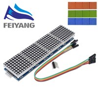 MAX7219 матричный модуль микроконтроллер модуль 4 в одном дисплее 32689479860