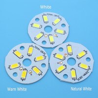 10 шт. SMD5730 светодиодный PCB 2 Вт 3 Вт 20 мм 23 мм 32 мм 40 мм 44 мм белый/естественный белый/теплый белый источник светильник светодиодный Ной лампы 32691932001