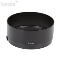 Новинка ES68 ES-68 бленда для объектива камеры Canon EOS EF 50 мм f/1,8 для STM 49 мм защита объектива аксессуары для камеры 32695155541