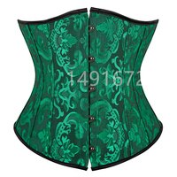 Корсет Sapubonva под грудью, сексуальный корсет на талию, винтажный корсет, топ, готический костюм, черный, белый, красный, зеленый, синий, белый 32711619290