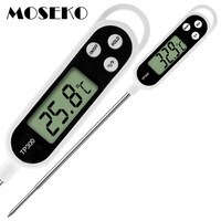 Цифровой кухонный термометр MOSEKO, для мяса, воды, молока, барбекю, контроля готовности еды, электронный термометр для духовки, кухонные приборы 32727454370