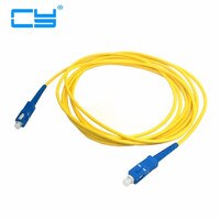 SC волоконный патч-корд, SC соединительный кабель SM Simplex одномодовый оптический для сети 1 м 2 м 3 м 5 м 10 м 25 м 45 м 30 м 50 м 10 футов 16 футов 33 фута 32771203127