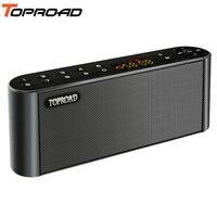 Bluetooth-динамик TOPROAD s, портативный, MP3, с микрофоном, TF, FM, HIFI, сабвуфер, глубокие басы 32784405792