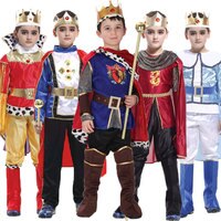 Umorden Хэллоуин Пурим Карнавал Король принц Костюм для детской фантазии детский Косплей комплект одежды 32785550101