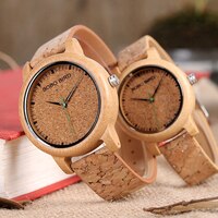 Часы наручные BOBO BIRD M12, бамбуковое дерево, кварцевые брендовые Роскошные с японским механизмом, для мужчин и женщин, в подарок 32794548471