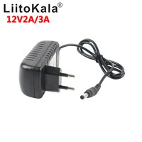 Адаптер питания LiitoKala, постоянный ток 12 В, 2 А, 3 А, 5,5*2,1 мм, гнездовой разъем, 110 В, 220 В переменного тока, трансформатор для освещения, Светодиодная лента, маршрутизатор видеонаблюдения 32804620004