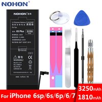 Nohon аккумулятор для Apple iPhone 7 6 6 S Plus айфон 6splus 6plus запасная батарея для iPhone6 iPhone7 Bateria Высокая емкость Бесплатные инструменты 32809041799