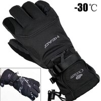2022 мужские лыжные перчатки флисовые перчатки для сноуборда Зимние перчатки для снегохода мотоцикла езды ветрозащитные водонепроницаемые зимние перчатки унисекс 32811734504