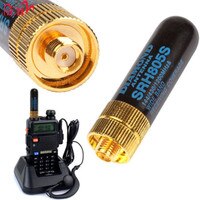 Двухдиапазонная антенна с высоким коэффициентом усиления UHF + VHF SRH805S SMA Female антенна для TK3107 2107 для рации Baofeng UV-5R 888S UV-82 32816378081