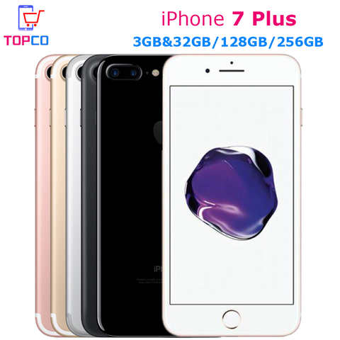 Оригинальный телефон Apple iPhone 7 Plus, телефон с фабричной версией, телефон с идентификацией родительности, 4G LTE, 5,5 дюйма, двухъядерный процессор A10, 12 МП, ОЗУ 3 ГБ, ПЗУ 32 ГБ/128 ГБ/256 ГБ, NFC 32829794248