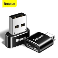 Адаптер USB 3,1 OTG Baseus, Переходник USB Type C на USB мама для Macbook Pro Air Samsung S22 Xiaomi USB-C USBC OTG коннектор 32830129548