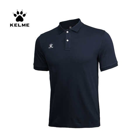 Мужская хлопковая футболка-поло KELME, для тренировок, для бега, для лета, K15F117 32832320856