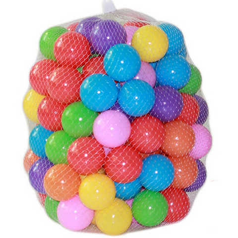 50/100/150/200 _ 5,5 см морские шарики для мягкой воды, бассейна, океанских волн, детские пластиковые шарики, уличные шарики, игрушка 32836926798