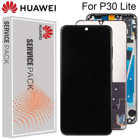 Оригинальный 6,15 "для Huawei P30 Lite/ Nova 4E ЖК-дисплей с сенсорным экраном дигитайзер в сборе ЖК-дисплей P30 Lite запасные части 32841273138
