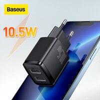 Адаптер питания Baseus с двумя USB-портами для телефона 32844161827