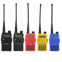 Портативная рация baofeng, двухдиапазонное радио VHF/UHF 136-174 МГц и 400-520 МГц, FM портативный приемопередатчик с наушником 32847158969