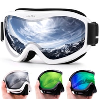 Профессиональные лыжные очки MAXJULI, двухслойные линзы, противотуманные, UV400, лыжные очки для мужчин и женщин 32848676645