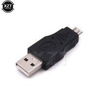 Новинка Переходник USB к Micro 5p USB преобразователь USB 2,0 A папа к Micro B адаптер для передачи данных и зарядного кабеля для Samsung для HTC 32848917453