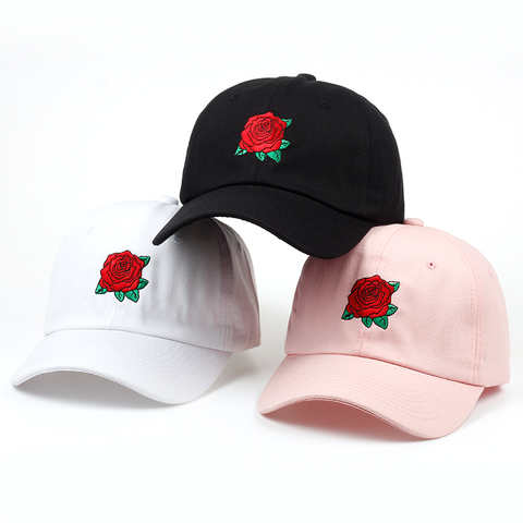 Новинка 2018, женская кепка-Снэпбэк с красной розой, бейсболка с цветами, женская кепка в стиле хип-хоп от солнца, летняя брендовая кепка, шляпа оптом 32854964288