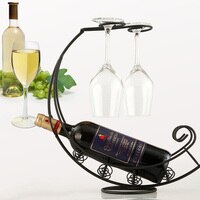 Креативная металлическая стойка для вина, подвесной держатель для бокалов, стойка для бара, подставка для дисплея, декоративный кронштейн 32858001633