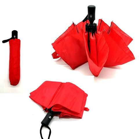 Автоматический зонт от дождя для женщин, Свадебный автоматический складной зонт красного цвета для невесты 32858225342