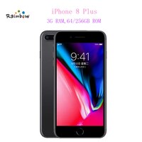 Оригинальный Apple iPhone 8 Plus, 3+64/256 ГБ, б/у, 5,5", 2765 мАч, черный, серебристый, золотой 32858352318