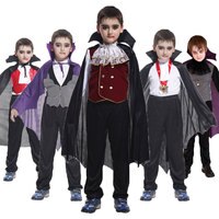 Детский готический костюм вампира Umorden, карнавальный костюм для мальчиков на Хэллоуин 32859638456