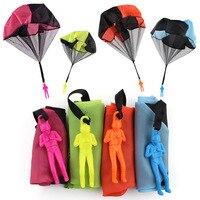 5 комплектов, детские игрушки с парашютом для детей, Обучающие парашюты с фигурным солдатом, веселые спортивные игры на открытом воздухе 32864919521