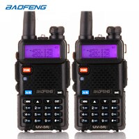 BaoFeng walkie talkie UV-5R 2 шт./лот Двусторонняя радиосвязь baofeng uv5r 5W 32866069671