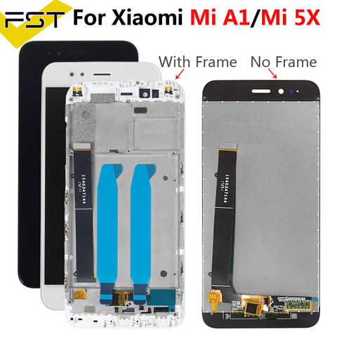 5,5 "оригинальный экран для Xiaomi Mi A1 ЖК-дисплей сенсорный экран дигитайзер в сборе Замена для Mi 5X MiA1 Mi5X MDG2, MDI2 32868042373